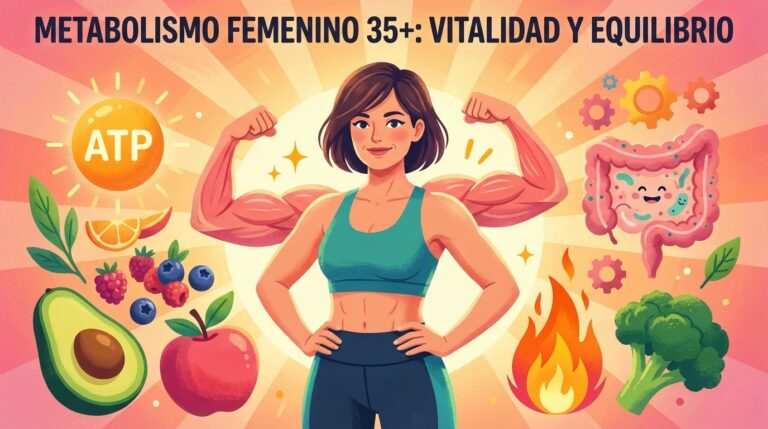 Metabolismo femenino después de los 35: cómo cambia tu cuerpo y cómo cuidarlo