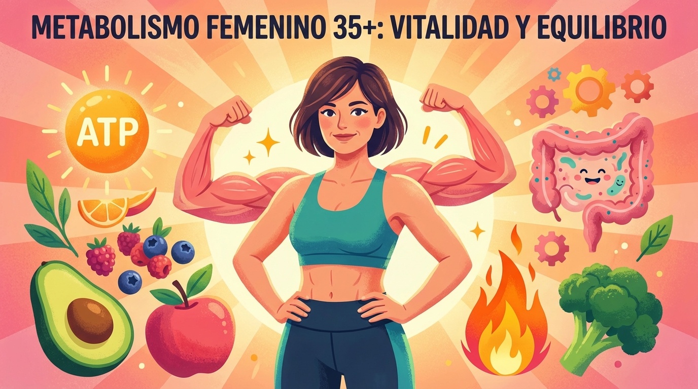 Lee más sobre el artículo Metabolismo femenino después de los 35: cómo cambia tu cuerpo y cómo cuidarlo