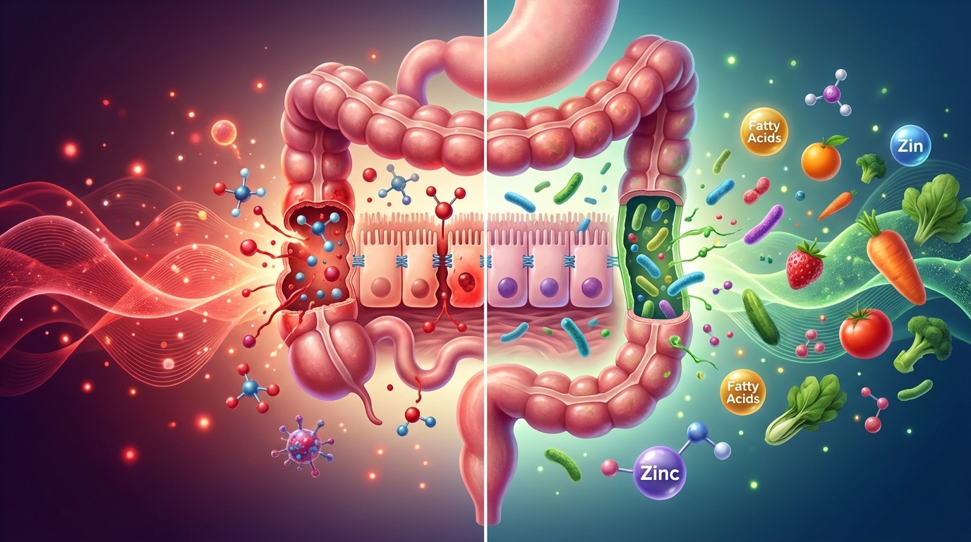 Lee más sobre el artículo Permeabilidad intestinal y envejecimiento en mujeres mayores de 35 años: una perspectiva fisiológica y bioquímica